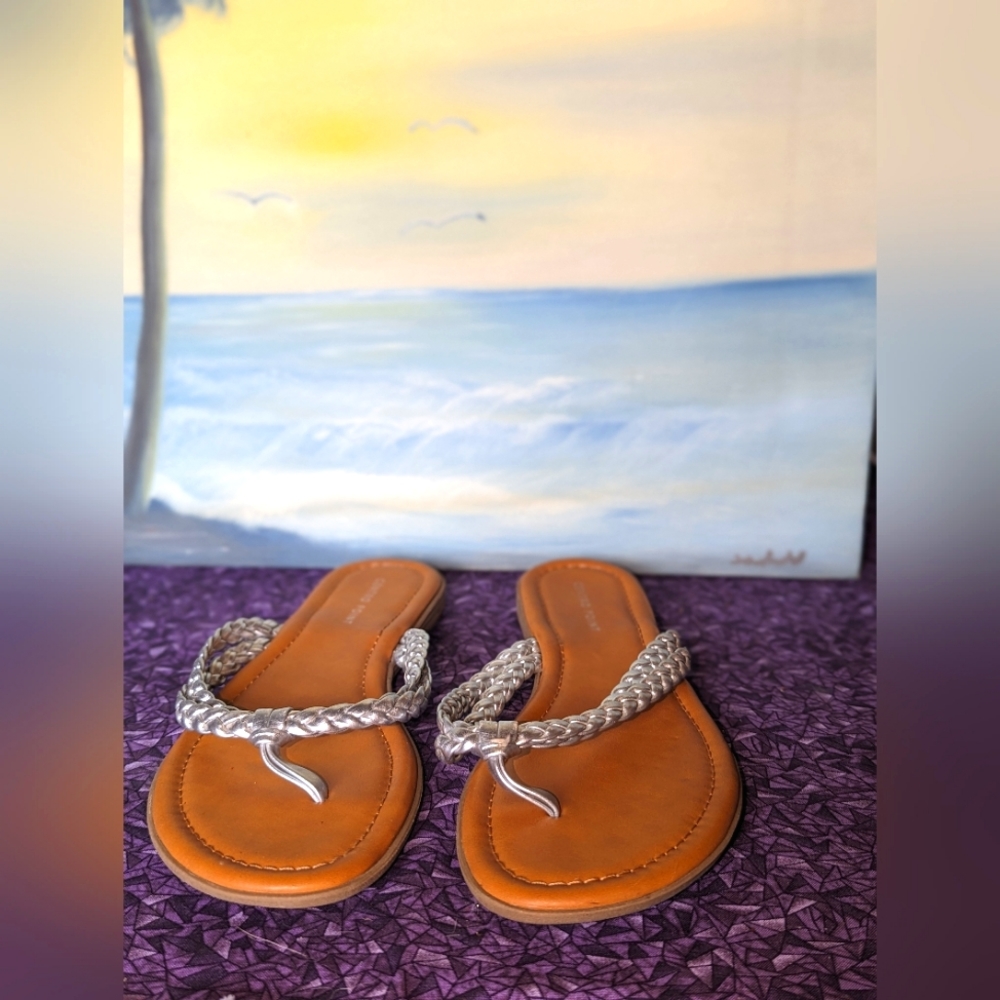 Centro Point thong sandals